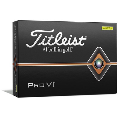 Titleist Pro V1 Yellow 12 Pack (10-15 Days)