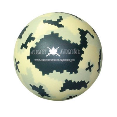 Digital Camo ball Stress Reliever