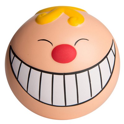 Funny Face w/ Smile Ball Stress Reliever