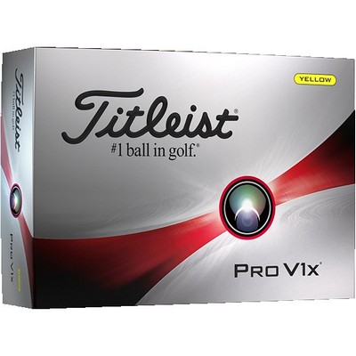 Titleist® Pro V1X® Golf Ball - Yellow