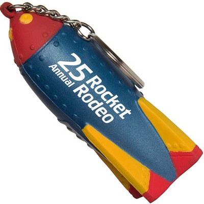 Multicolor Rocket Stress Reliever / Keyring