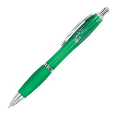 Deb Plastic Plunger Action Ballpoint Pen (3-5 Days)