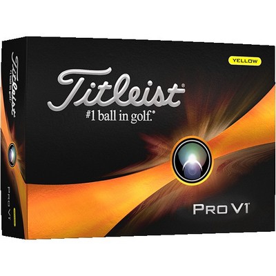 Titleist® Pro V1® Golf Ball - Yellow