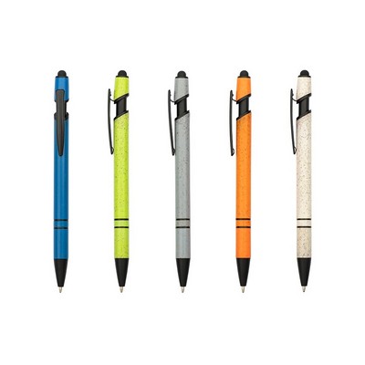 Speckled Click Action Ballpoint Stilo Pen