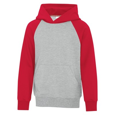 ATC™ Everyday Fleece Two Tone Hooded Youth Sweatshirt.